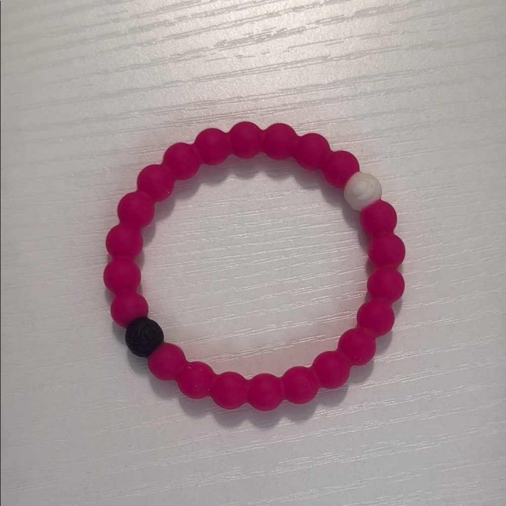 Pink Lokai bracelet